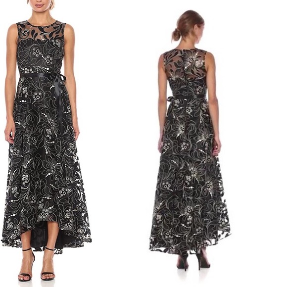 Tahari Dresses & Skirts - Tahari by Arthur S. Levine Illusion Gown Dress
